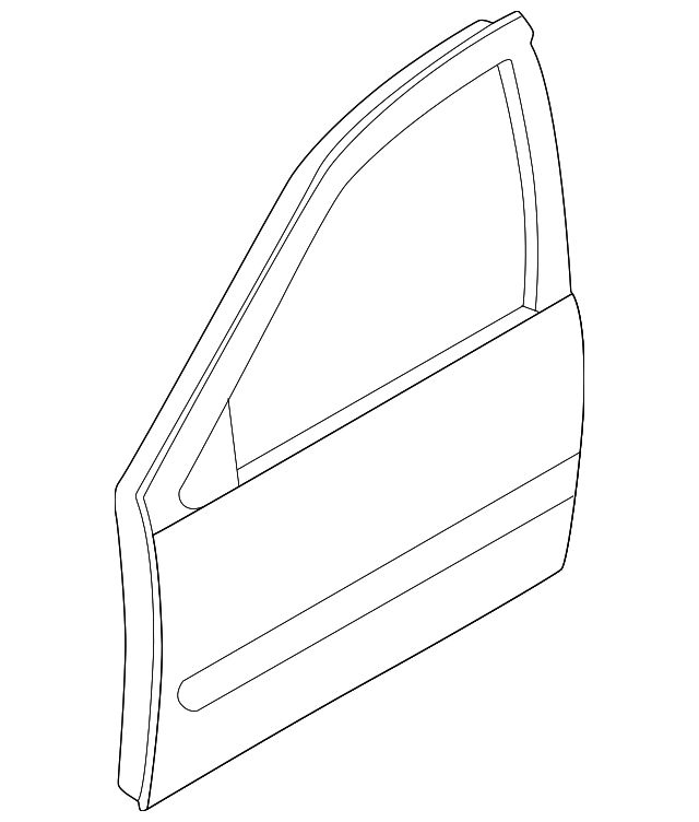 H0100-2Y9CA Деталь DOOR SHELL, RIGHT