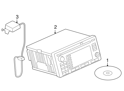 Escape NAVIGATION SYSTEM COMPONENTS