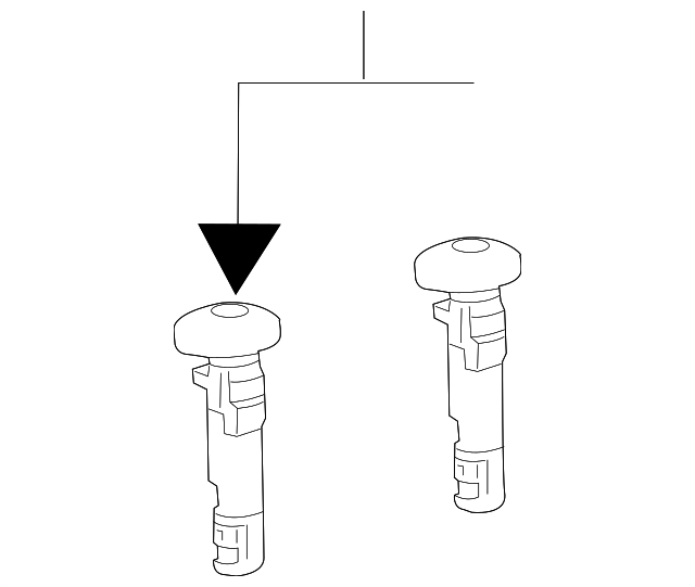 95136438 Деталь HEADREST GUIDE