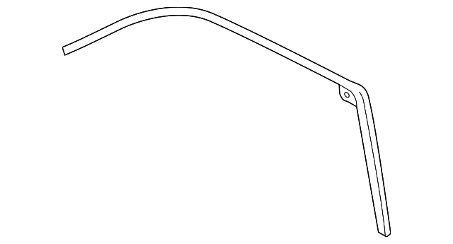 22658004 Деталь WEATHERSTRIP, RIGHT