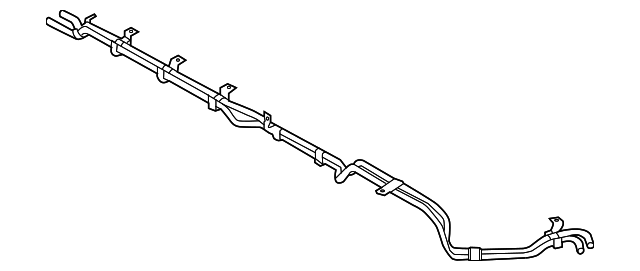 21511-3NA2A Деталь REAR PIPE