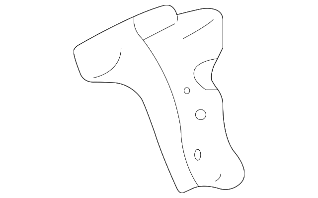10323580 KICK PANEL TRIM, RIGHT