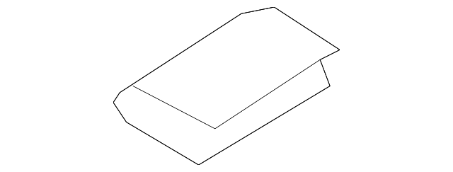 4F0-853-929 Деталь WINDOW MOLDING CLIP, RIGHT