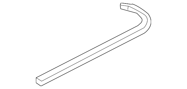 4F5-853-345-A-2ZZ Деталь WINDOW MOLDING, LEFT
