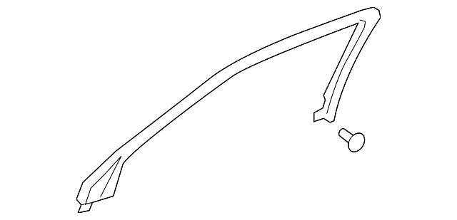 67663-50040-C0 Деталь UPPER TRIM, RIGHT