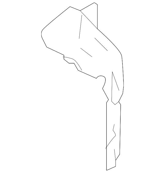 4F9-809-289 Деталь LOWER REINF, LEFT