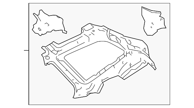 4F9-810-130 Деталь UPPER FRAME, RIGHT