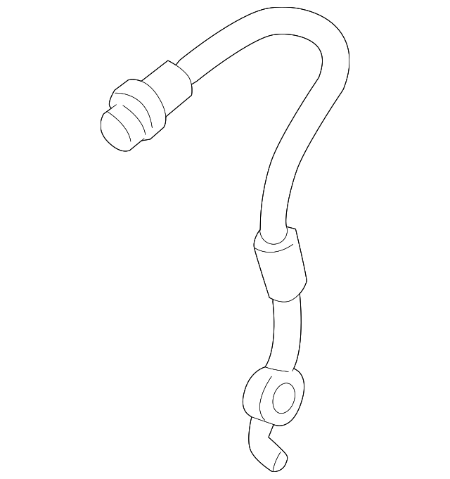 EF91-43-82XC Деталь BRAKE HOSE, LEFT
