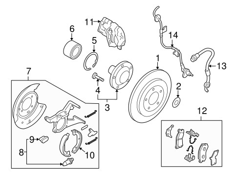 Tribute REAR BRAKES 2