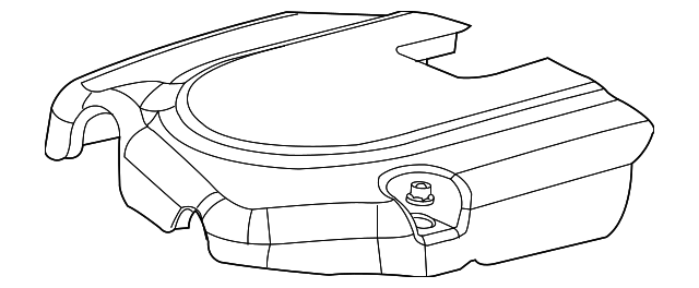 4861989AA Деталь ENGINE COVER