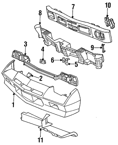 Camaro BUMPER & COMPONENTS - FRONT