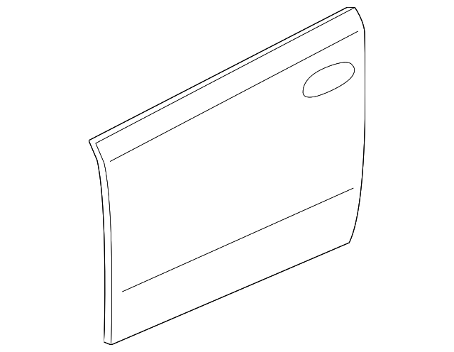 80152-5Z030 Деталь OUTER PANEL, RIGHT