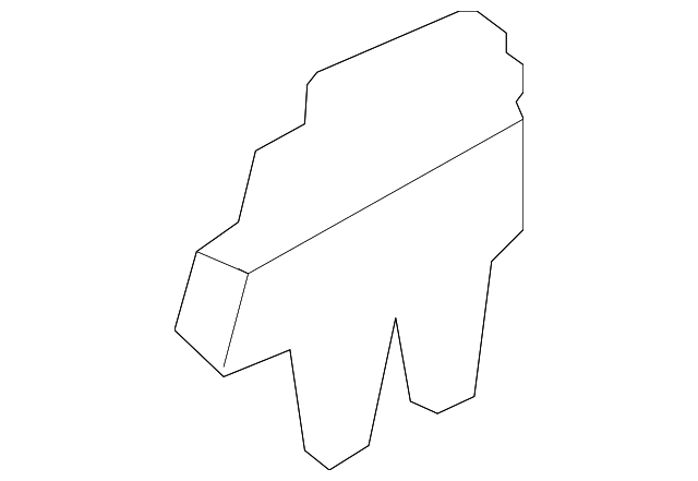 80858-5Z000 Деталь PAD, RIGHT