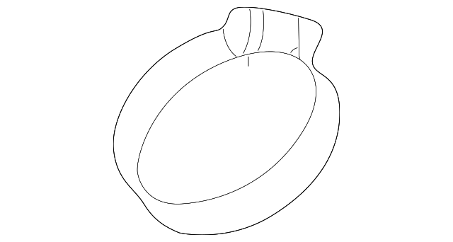 AJ03-13-736 Деталь OUTLET TUBE CLAMP