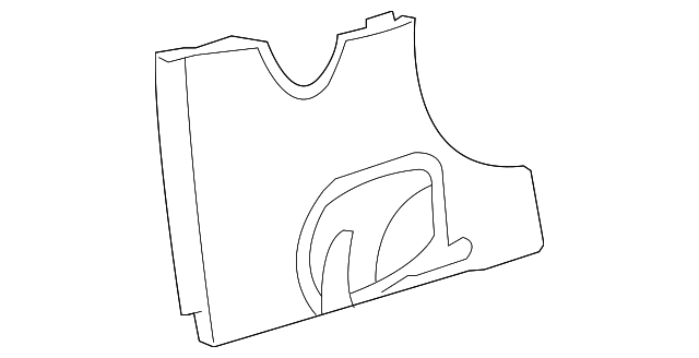 4842078J00 Деталь LOWER COVER, LEFT