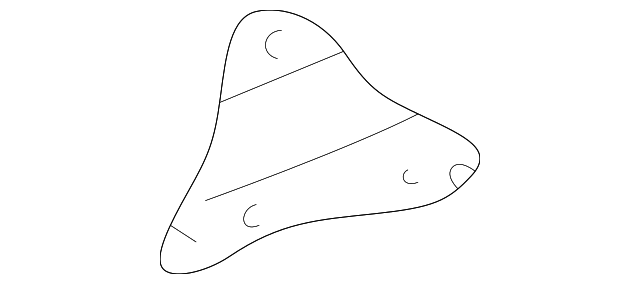 86285-50100 Деталь AMPLIFIER BRACKET