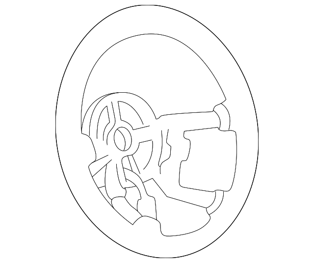 10424050 Деталь STEERING WHEEL