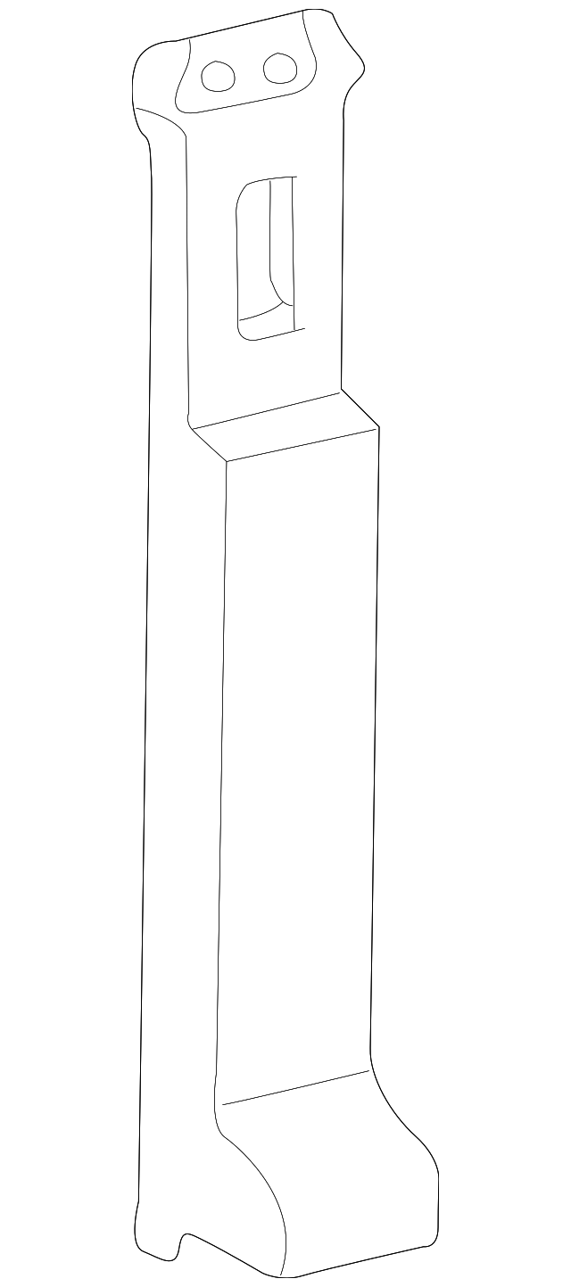 463-690-01-40-7095 Деталь CENTER PLR TRIM, LEFT