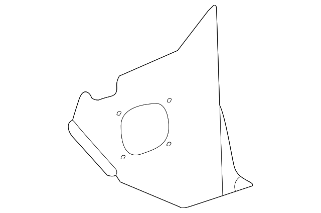 463-684-06-02-7088 Деталь COWL TRIM, RIGHT