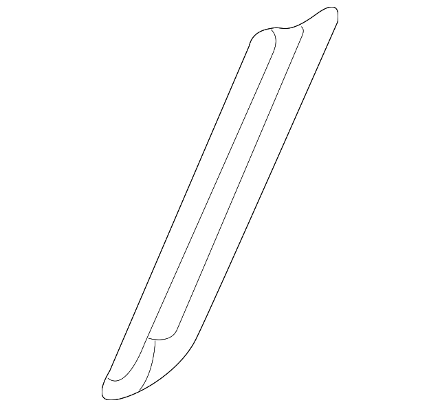 463-692-44-01 Деталь WINDSHIELD PILLAR TRIM, RIGHT