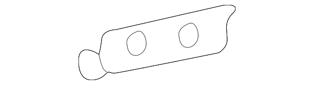 463-868-02-39-9051 Деталь TRIM PLATE, LEFT