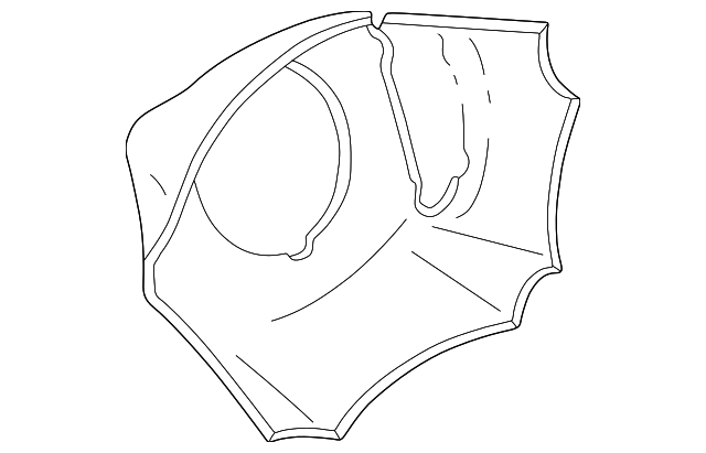 34317AA110ML Деталь LOWER COVER