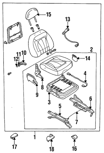 929 PASSENGER SEAT