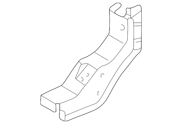 64125-3E310 Деталь SIDE SUPPORT, RIGHT