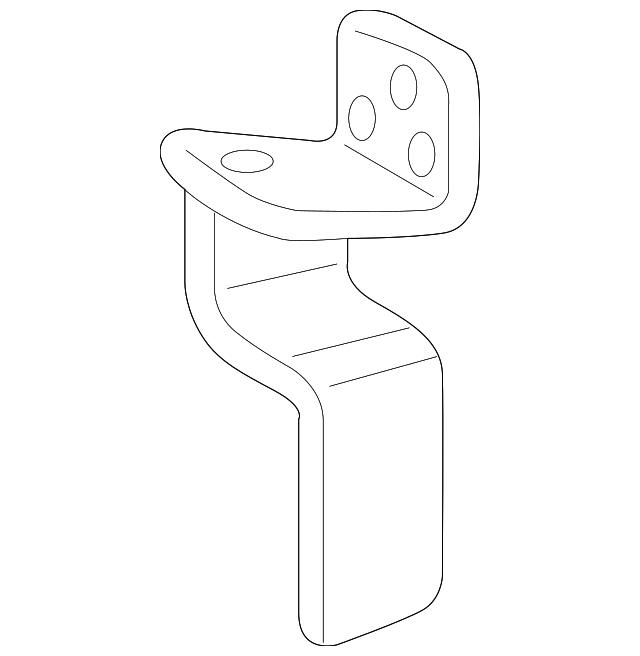 15994451 UPPER HINGE, LEFT