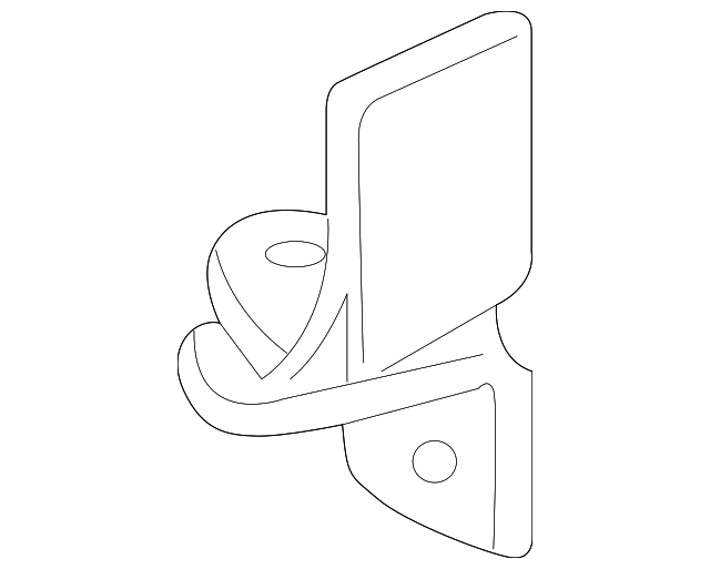 15994457 Деталь LOWER HINGE, LEFT