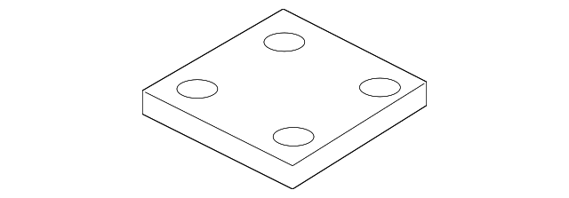 15730665 LATCH REINFORCEMENT, LEFT