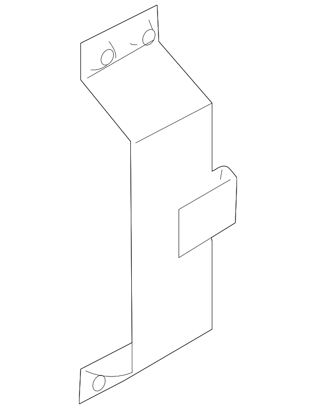 23714-CA00B Деталь ECM BRACKET, LEFT