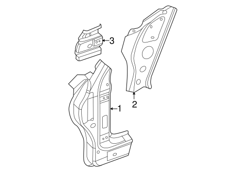 Beetle HINGE PILLAR
