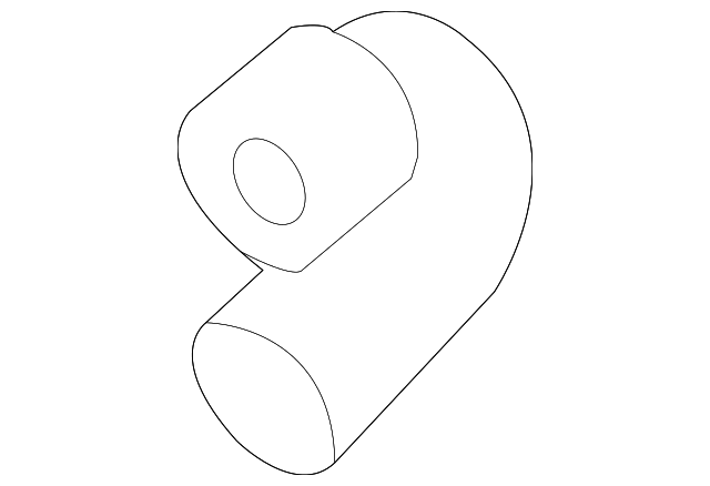 92163-25000 DRAIN TUBE, LEFT