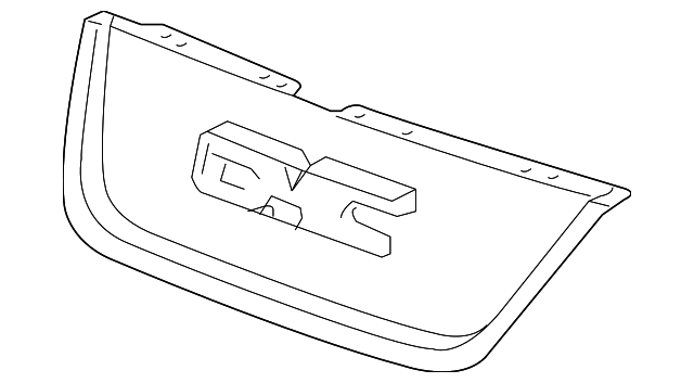22785560 Деталь GRILLE ASSY