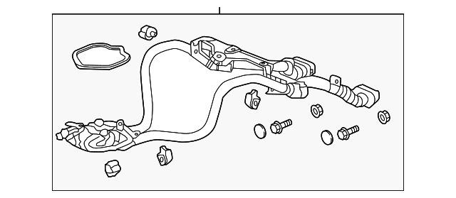 1F010-R9S-003 Деталь CABLE ASSY., RR. MOTOR PDU