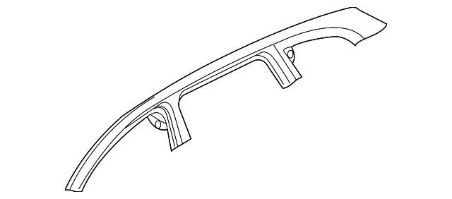 8R0-809-834 Деталь ROOF RAIL, RIGHT