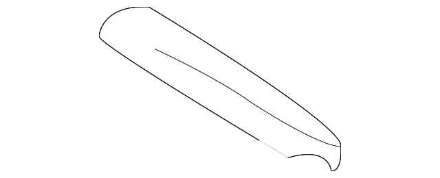 55135971AB Деталь SIDE RAIL CAP, LEFT
