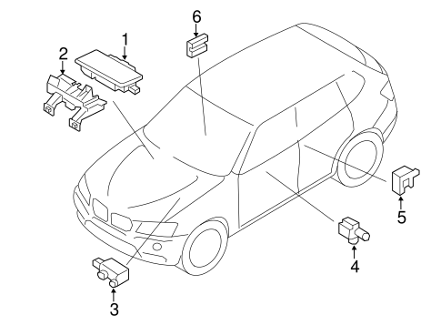 X4 AIR BAG COMPONENTS 2