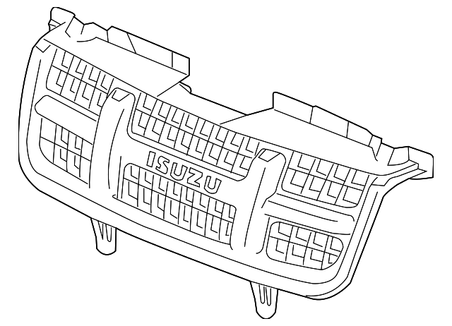 8123356230 Деталь GRILLE ASSY