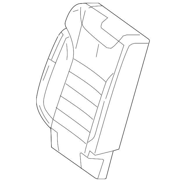 166-920-16-47-7H23 Деталь SEAT COVER, RIGHT