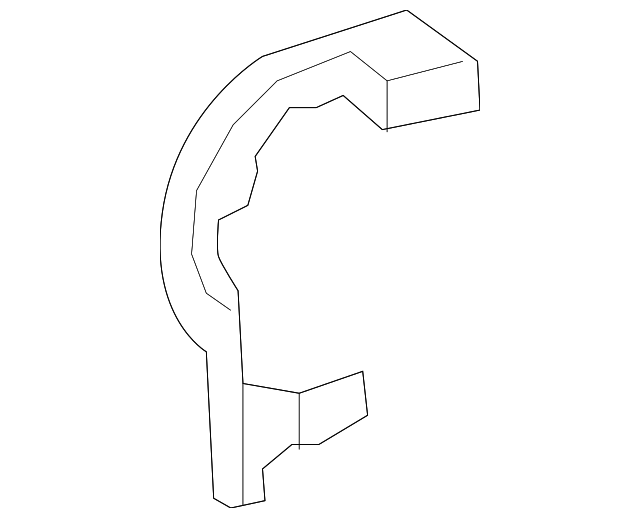 16692131867E94 Деталь INNER COVER, RIGHT
