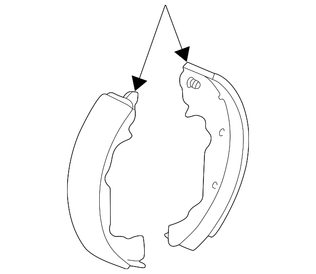 21990465 BRAKE SHOES