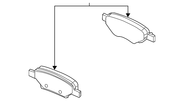 13404405 BRAKE PADS