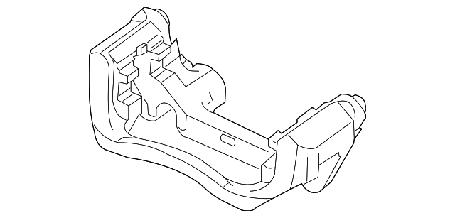 13403607 CALIPER SUPPORT, LEFT