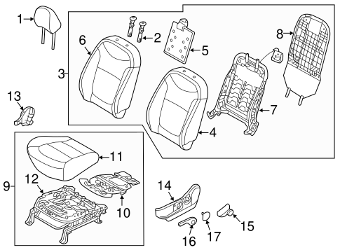 Soul FRONT SEAT COMPONENTS 4