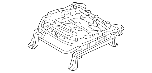 88500-E4020 Деталь SEAT TRACK, LEFT
