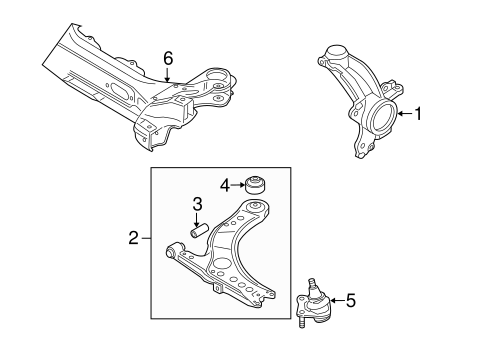 Golf SUSPENSION COMPONENTS