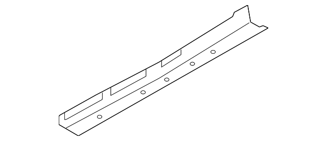 41-00-9-807-023 Деталь FLOOR SIDE RAIL, LEFT