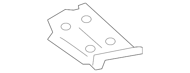 41009807026 Деталь FRONT SUPPORT, RIGHT
